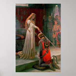 Affiche Accolade d'Edmund Blair Leighton