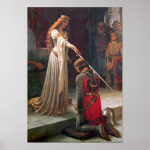 Affiche Accolade par Edmund Blair Leighton