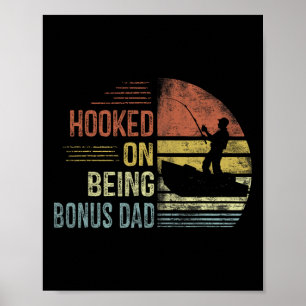 Affiche Accompagné d'être Bonus Papa Pêche Cadeaux Papa Pè