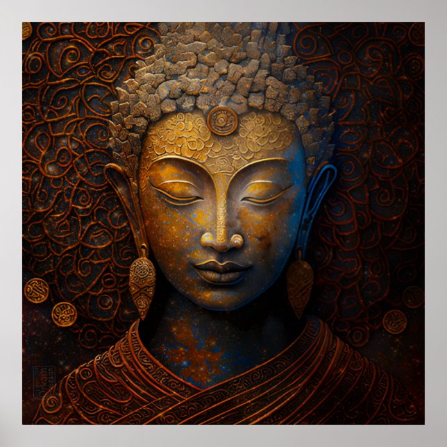 AFFICHE ACCORD DE PAIX | PORTRAIT DE MEDITATION (Devant)