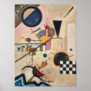 Affiche Accords opposés, 1924 par Wassily Kandinsky