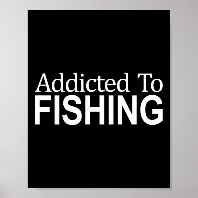 Affiche Accro à la pêche -  (Devant)