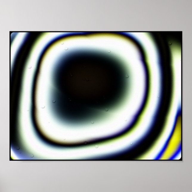 Affiche accro à la télévision (Devant)