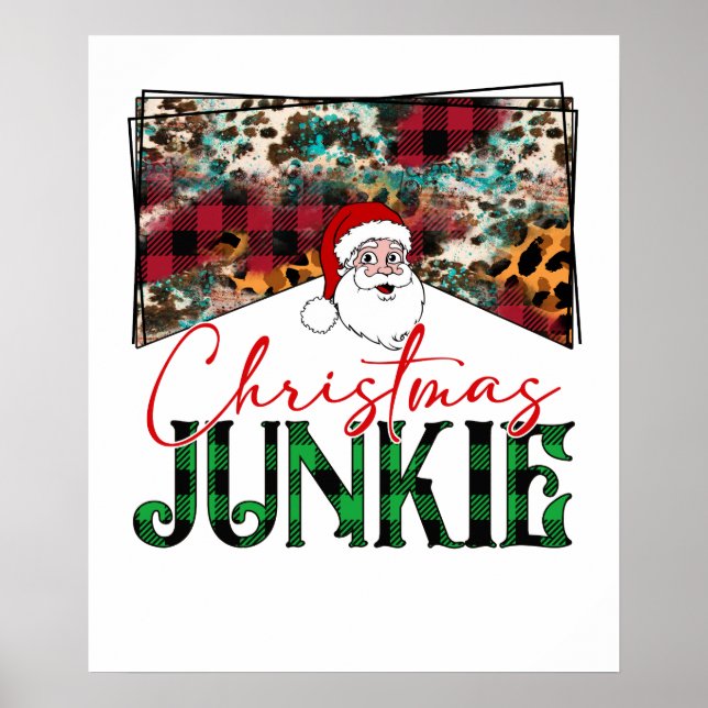 Affiche accro du noël (Devant)