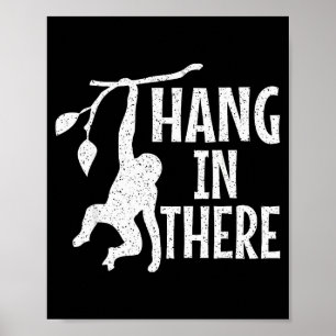 Affiche Accroche-Toi Singe Punition Motivation