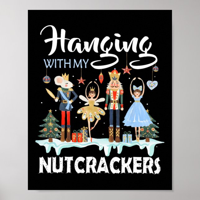 Affiche Accrocher avec mon équipe de crackers cracheurs Ba (Devant)