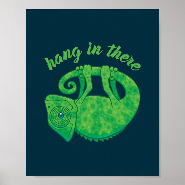 Affiche Accrochez-Vous Là Magique Chameleon (Devant)