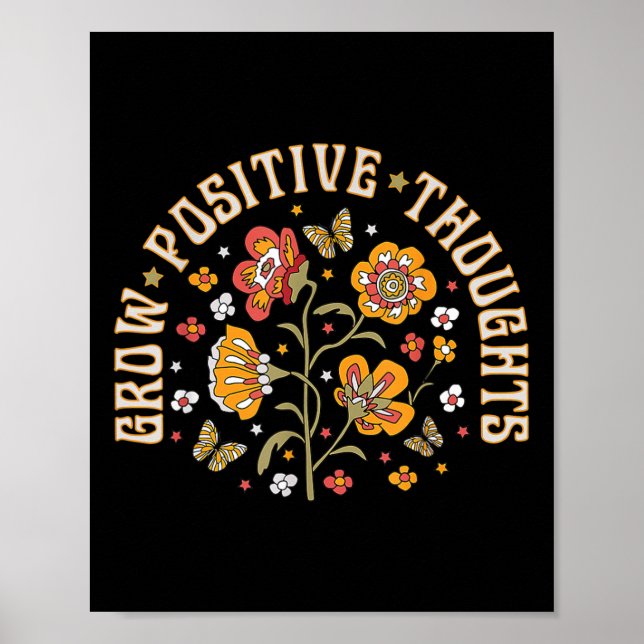 Affiche Accroître des pensées positives Groupe de sensibil (Devant)