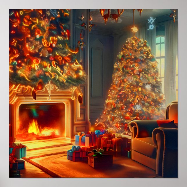 Affiche Accueil à Noël (Devant)