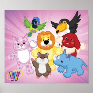 Affiche Accueil à Webkinz !