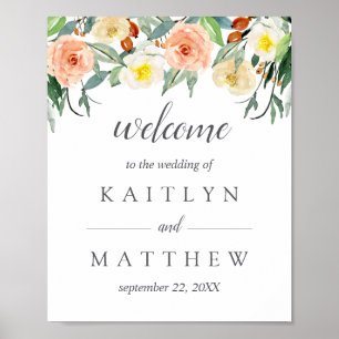 Affiche Accueil de la collection de Mariages Spring Blosso