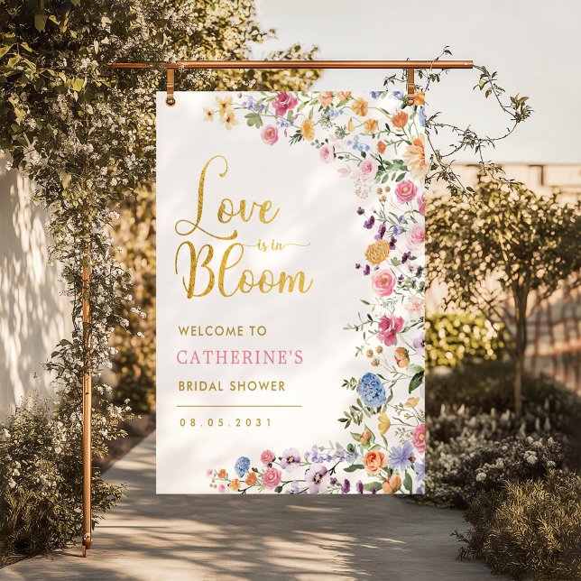 Affiche Accueil de la Fête des mariées de prairie Fleur sa (Créateur téléchargé)