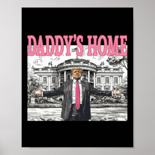 Affiche Accueil de papa Chemise Trump Femmes Hommes Enfant