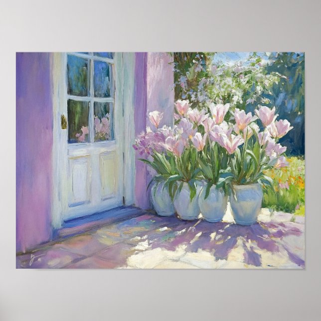 Affiche Accueil des Tulipes (Devant)