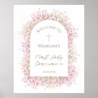 Accueil floral de la première communion