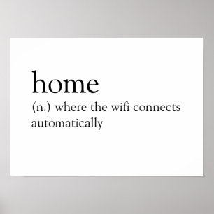 Affiche Accueil : Où le wifi se connecte automatiquement
