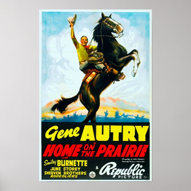 Affiche Accueil sur l'affiche du film Vintage des Prairies (Devant)
