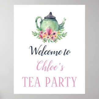 Affiche Accueil Tea Party