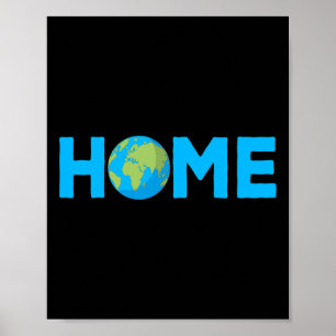 Affiche Accueil Terre - Protéger la planète - De l'environ