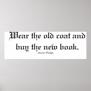 Affiche Achète le nouveau livre.