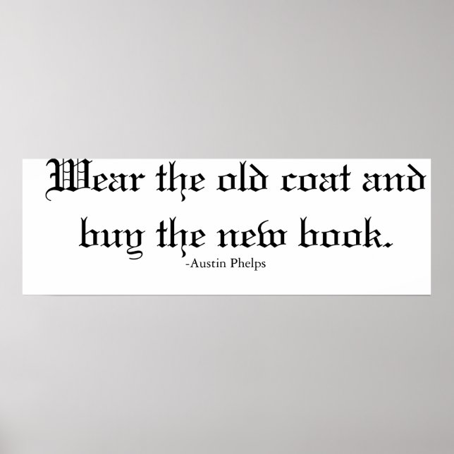 Affiche Achète le nouveau livre. (Devant)