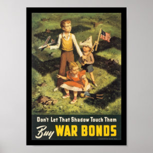 Affiche Achetez la guerre mondiale de titres d'emprunt de
