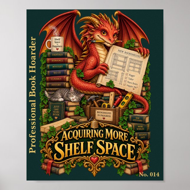 Affiche Acquérir Plus d'Espace d'Étage | Société du Dragon (Devant)