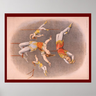 Affiche Acrobate SUPÉRIEUR dans la Chambre