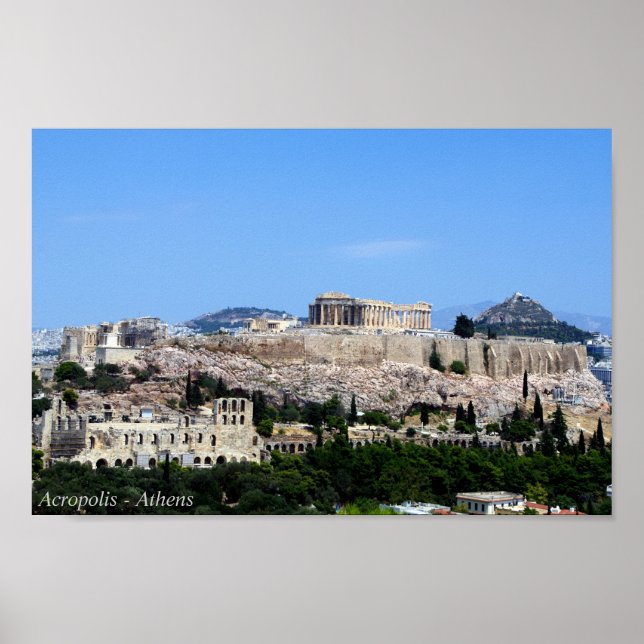 Affiche Acropolis – Athens (Devant)