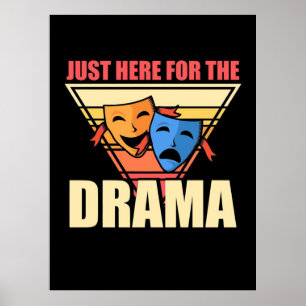 Affiche Acteur Juste Ici Pour Le Drame