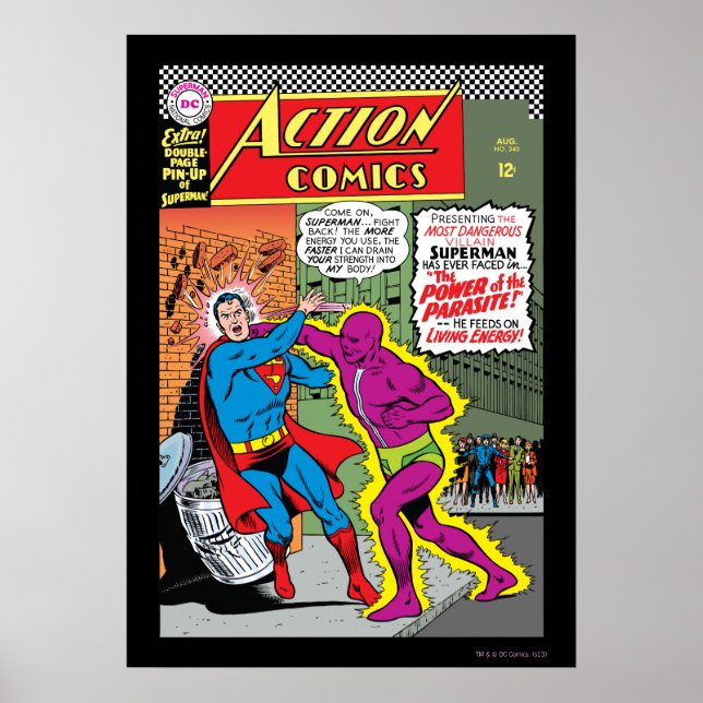 Affiche Action Comics #340 (Devant)