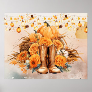 Affiche Action de grâces occidentale