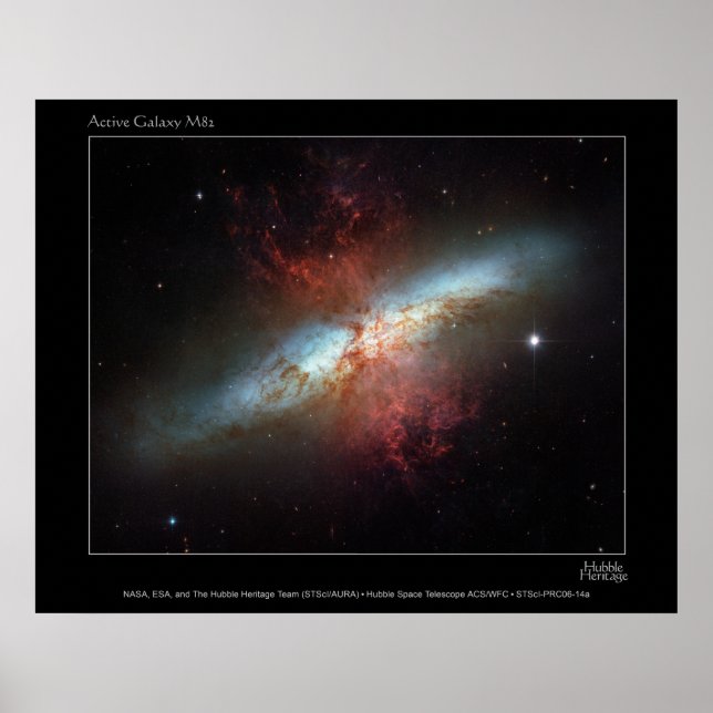 Affiche ActiveGalaxyM82-2006-14a (Devant)