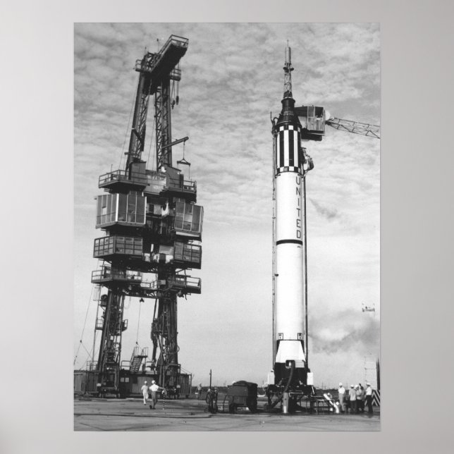 Affiche Activités de pré-lancement de Liberty Bell 7 (Devant)