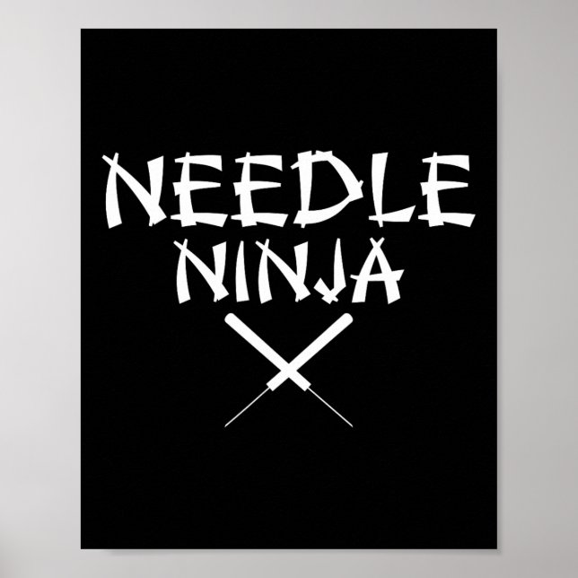 Affiche Acupuncture (Devant)