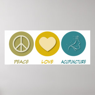 Affiche Acupuncture d'amour pour la paix
