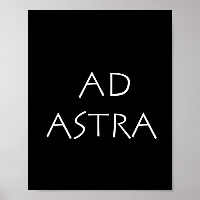 Affiche Ad astra (Devant)