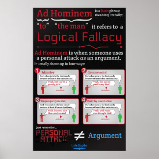 Affiche Ad Hominem
