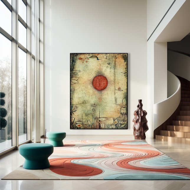 Affiche Ad Marginem par Paul Klee, Art Abstrait (Créateur téléchargé)