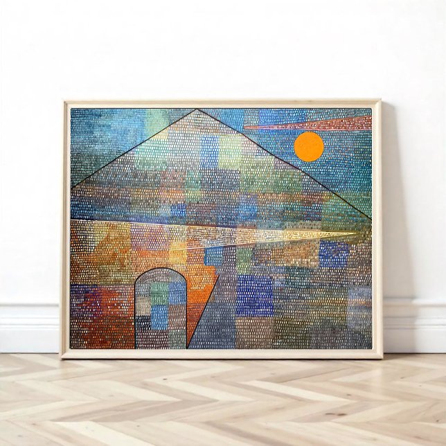 Affiche Ad Parnassum de Paul Klee, Art Abstrait (Créateur téléchargé)