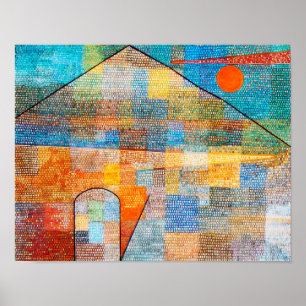 Affiche Ad Parnassum, Paul Klee