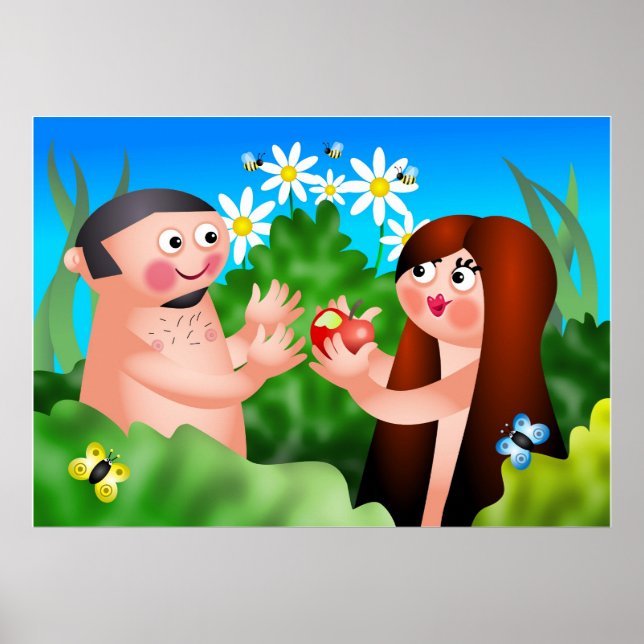 Affiche adam ansd eve (Devant)