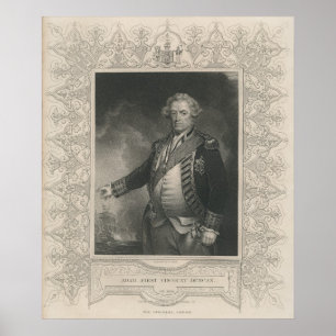 Affiche Adam Duncan, 1er vicomte Duncan de Camperdown