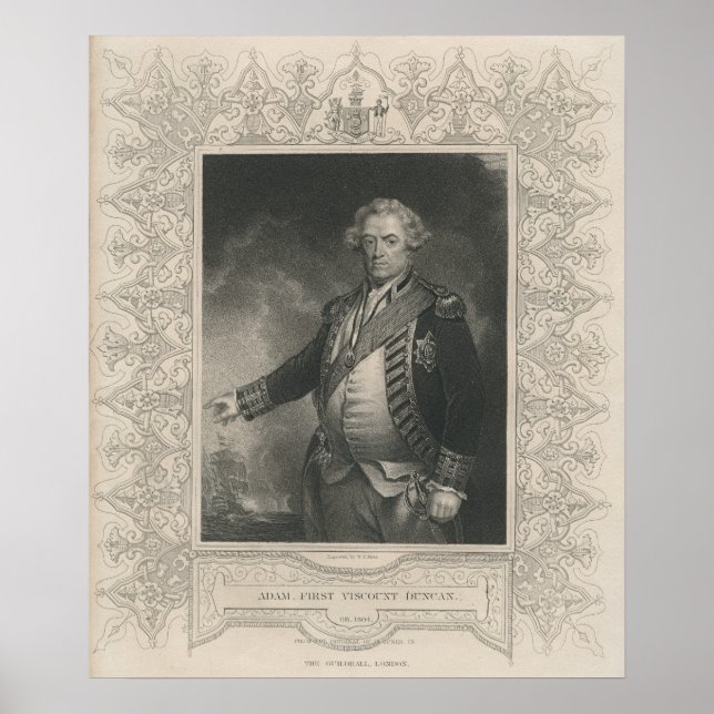 Affiche Adam Duncan, 1er vicomte Duncan de Camperdown (Devant)