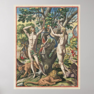 Affiche Adam et Ève