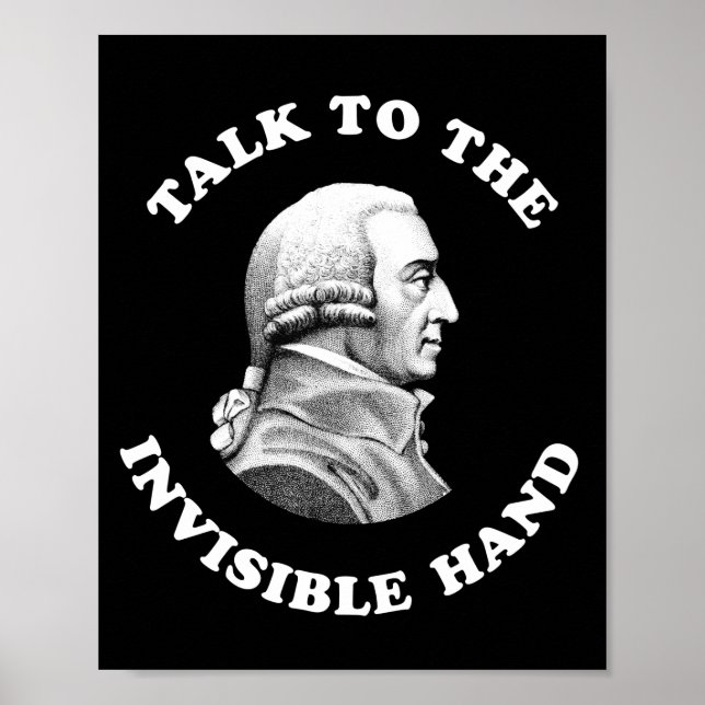 Affiche Adam Smith - Parlez À L'Invisible Main - Drôle Ec (Devant)