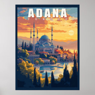 Affiche Adana - Photos étonnantes de la ville turque vibra