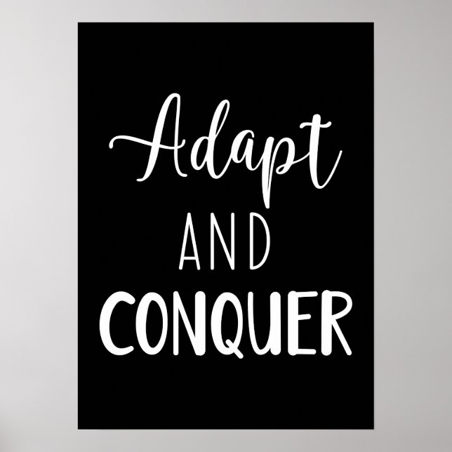 Affiche Adaptation et conquête - Gymnase, Hustle, Succès (Devant)