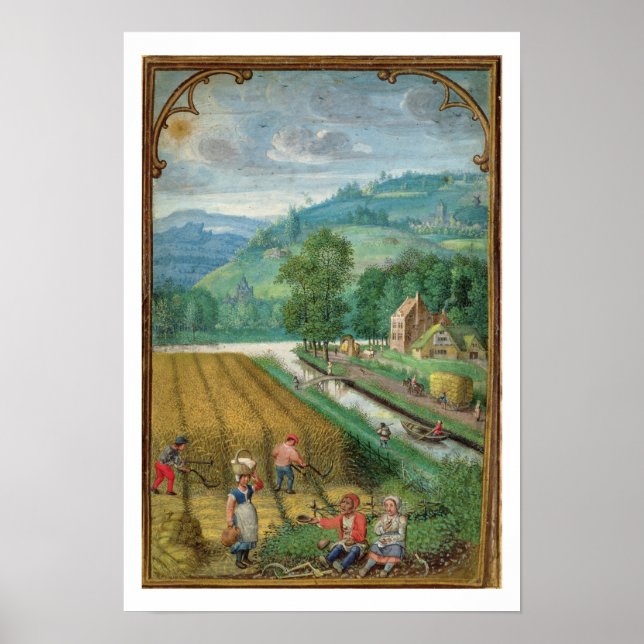 Affiche Add 18855 Septembre : harvesting, ploughing and so (Devant)