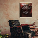 Affiche Add Your Custom Text Close-Up Pomegranates Photo<br><div class="desc">This flexible design features a template field meant for your own custom text. Use this space to add your favorite quote or sentiment. Maybe it's funny. Perhaps you need a poster that motivates you. It could feature your favorite poem, or song lyrics, or commemorate a special occasion in your life....</div>